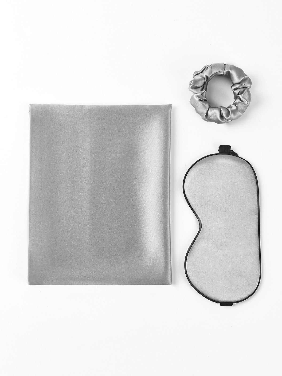 [Silver] SilkSilky-AU 19Momme Pure Silk Pillowcase Set 003
