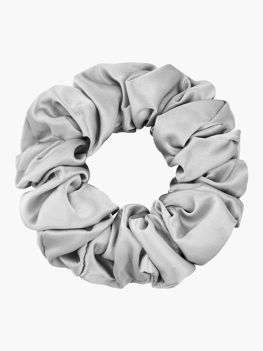 [Silver] SilkSilky-AU 19Momme Pure Silk Scrunchie 004