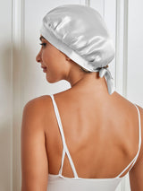 [Silver] SilkSilky-AU Sleep Cap 002