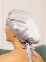 [Silver] SilkSilky-AU Sleep Cap 002