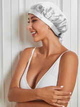 [Silver] SilkSilky-AU Sleep Cap 005