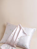 100% Mulberry Silk Pillowcase - Snowbud Lily