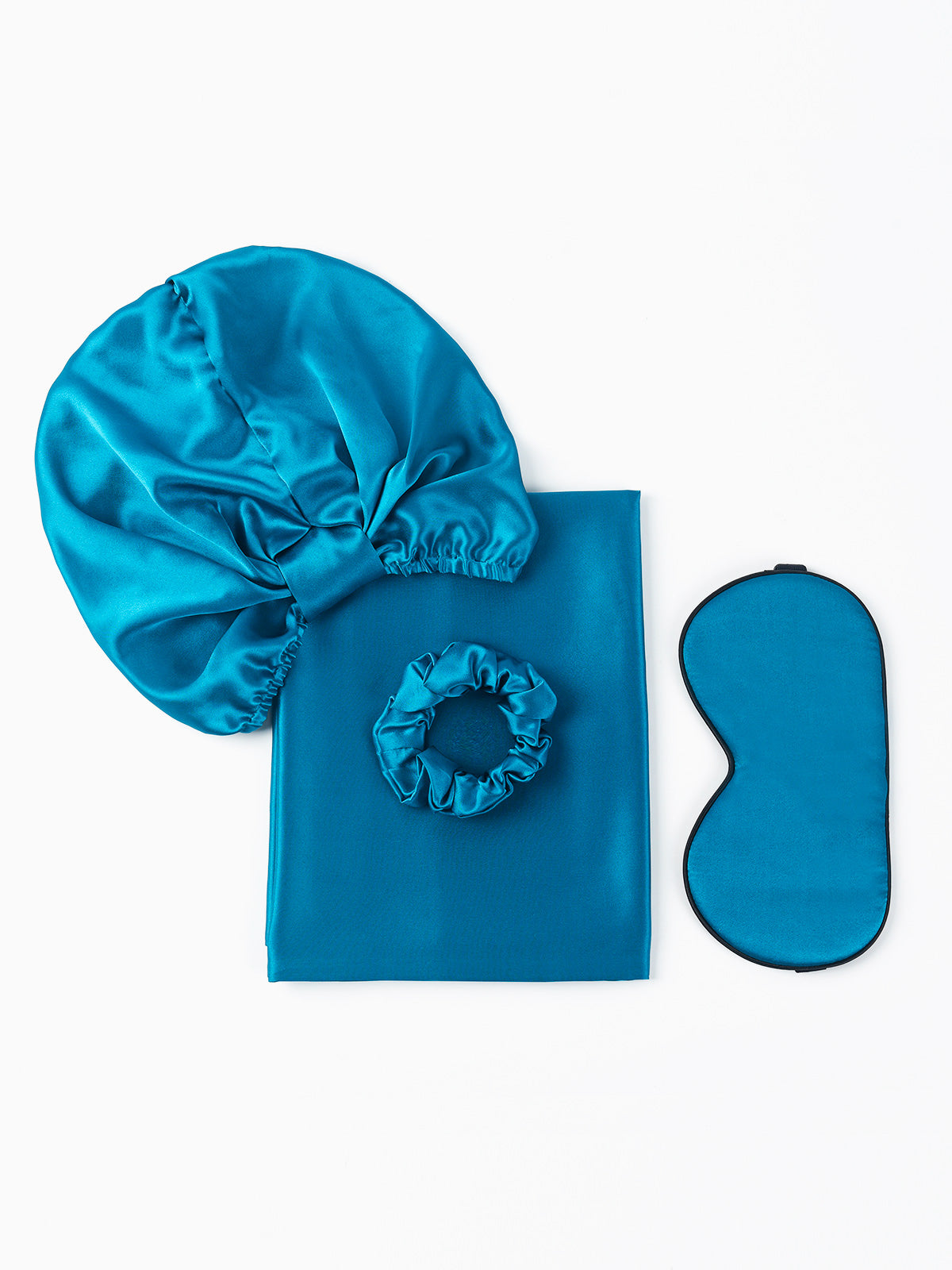 [Teal] SilkSilky-AU 19Momme Pure Silk Pillowcase Set 001