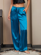 [Teal] SilkSilky-AU Women's Pants 003