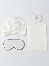 [White] SilkSilky-AU 22Momme Pure Silk Pillowcase Set 001