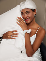 [White] SilkSilky-AU 19Momme Pillowcase Set 003