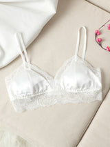 [White] SilkSilky-AU Bra 004