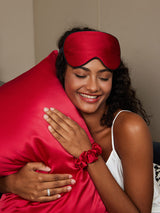 [Wine] SilkSilky-AU 19Momme Pure Silk Pillowcase Set 003