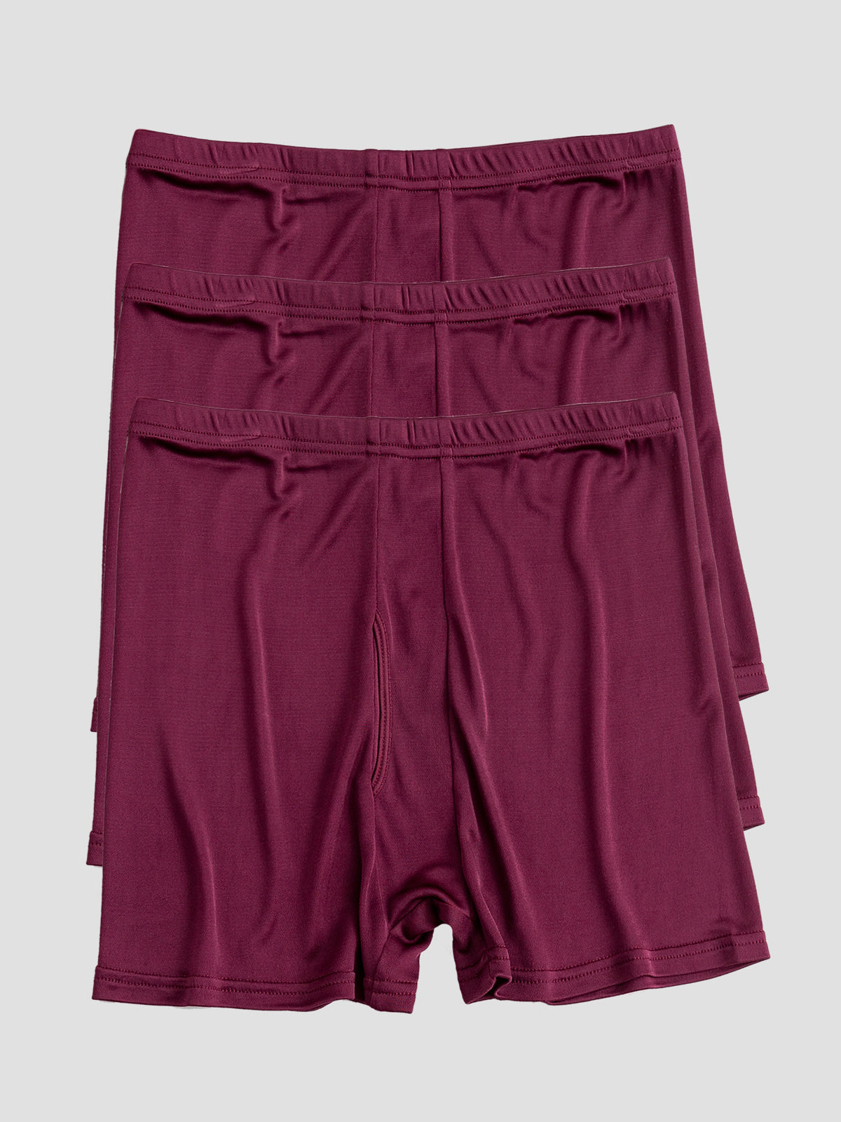 [Wine] SilkSilky-AU Silk Knitted Mens Underwear 002