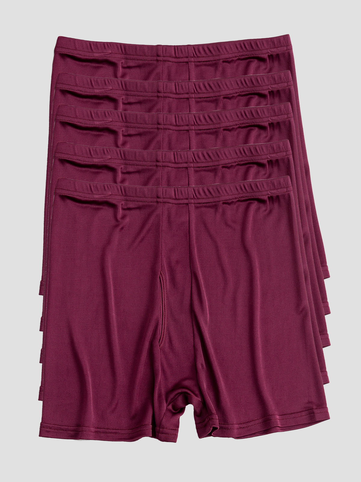 [Wine] SilkSilky-AU Silk Knitted Mens Underwear 002