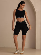 [Black] SilkSilky-AU Womens Shorts 007