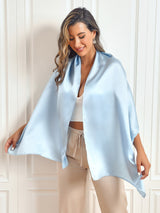 [Light Blue] SilkSilky-AU Scarf 005