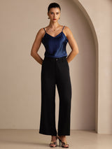 [Black] SilkSilky-AU Womens Pants 006