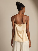 [Champagne] SilkSilky-AU Spaghetti Strap Camisole 002