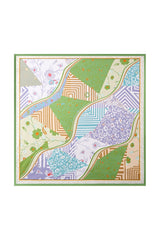[P100] SilkSilky-AU Pure Silk Scarf 001,