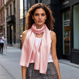 [Pale Mauve] SilkSilky-AU Scarf 004