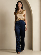 [Dark Blue] SilkSilky-AU Women's Pants 006