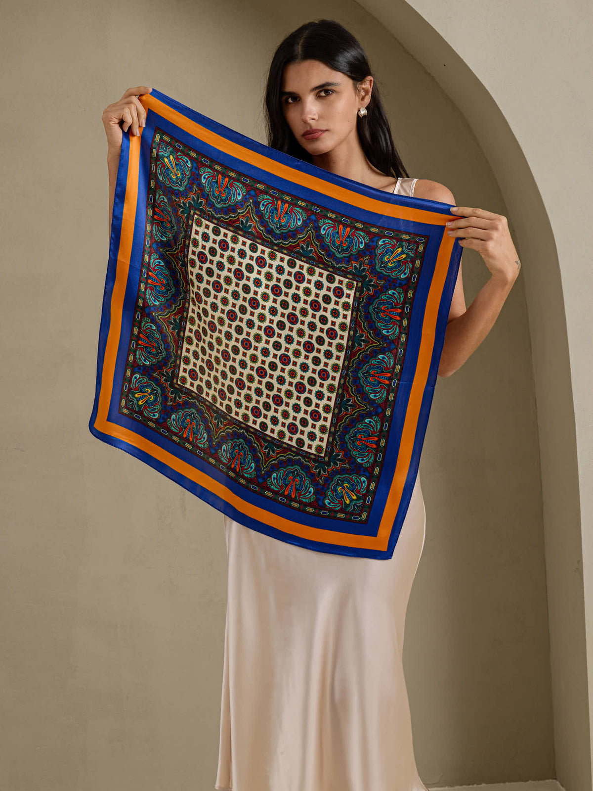 [P016] SilkSilky-AU Scarf 002