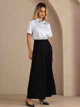 [Black] SilkSilky-AU Womens Pants 005