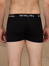 [Black] SilkSilky-AU 100% Silk Jersey Mens Underwear 002