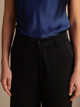 [Black] SilkSilky-AU Womens Pants 005