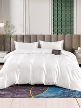 [White] SilkSilky-AU 25Momme Bedding Set 002