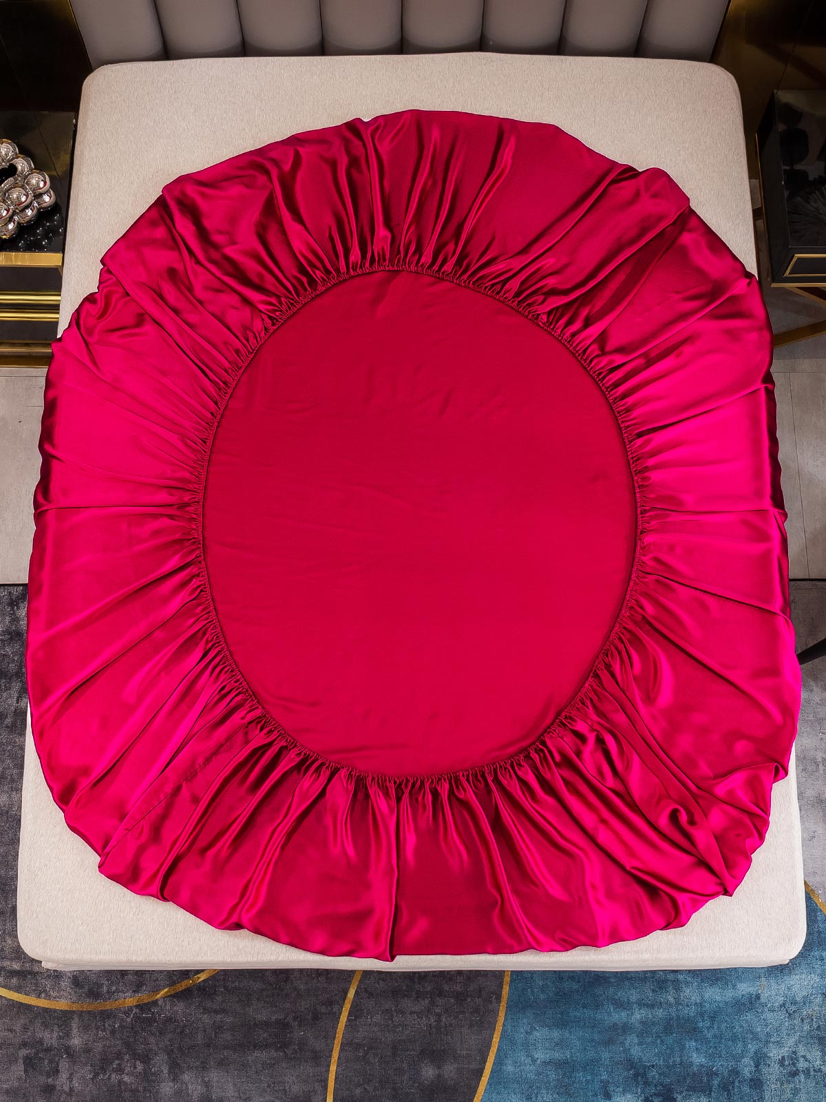 [Wine] SilkSilky-AU 25Momme Pure Silk Sheet 003