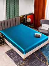 [Teal] SilkSilky-AU 25Momme Sheet 001