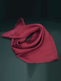 SilkSilky AU Pure Silk Scarf Wine 001