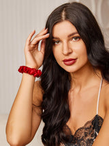 [Wine] SilkSilky-AU Scrunchie 003