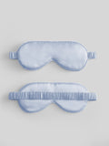 SilkSilky AU 19Momme Pure Silk Eye Mask LightBlue 005