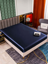 [Dark Blue] SilkSilky-AU 25Momme Sheet 001