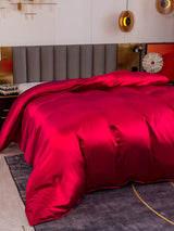 [Wine] SilkSilky-AU 19Momme Duvet Covers 003