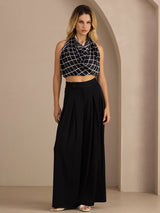 [Black] SilkSilky-AU Women's Pants 005