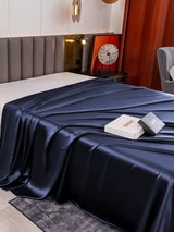 [Dark Blue] SilkSilky-AU 19Momme Sheet 004