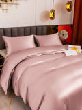 SilkSilky AU 19Momme Pure Silk Bedding Set PaleMauve 003