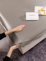 [Gray] SilkSilky-AU 19Momme Bedding Set 003