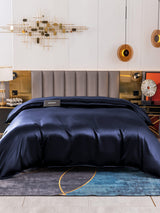[Dark Blue] SilkSilky-AU 19Momme Duvet Covers 002