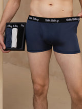 [Multi] SilkSilky-AU 100% Silk Jersey Men's Underwear 003