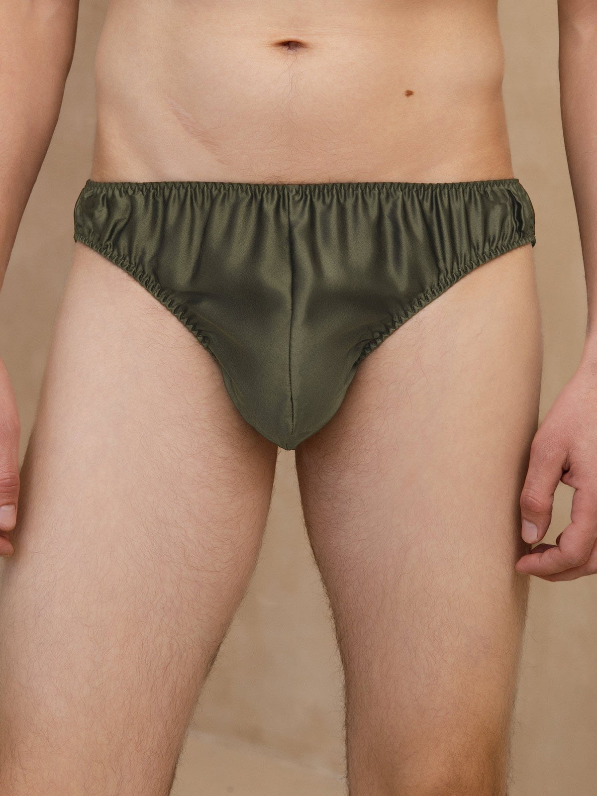 [Green] SilkSilky-AU Mens Underwear 001