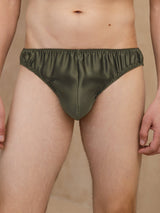 [Green] SilkSilky-AU Mens Underwear 001