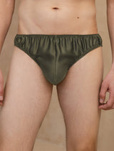 [Green] SilkSilky-AU Men's Underwear 001