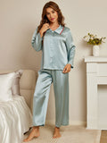 SilkSilky-AU-Pure-Silk-Long-Sleeve-Collar-Women's-Pyjamas-Light-Blue-004