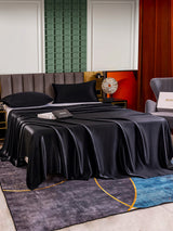 [Black] SilkSilky-AU 25Momme Bedding Set 003