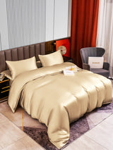 [Beige] SilkSilky-AU 22Momme Bedding Set 002