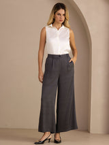 [Black] SilkSilky-AU Womens Pants 005