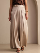 [Tan] SilkSilky-AU Women's Pants 007