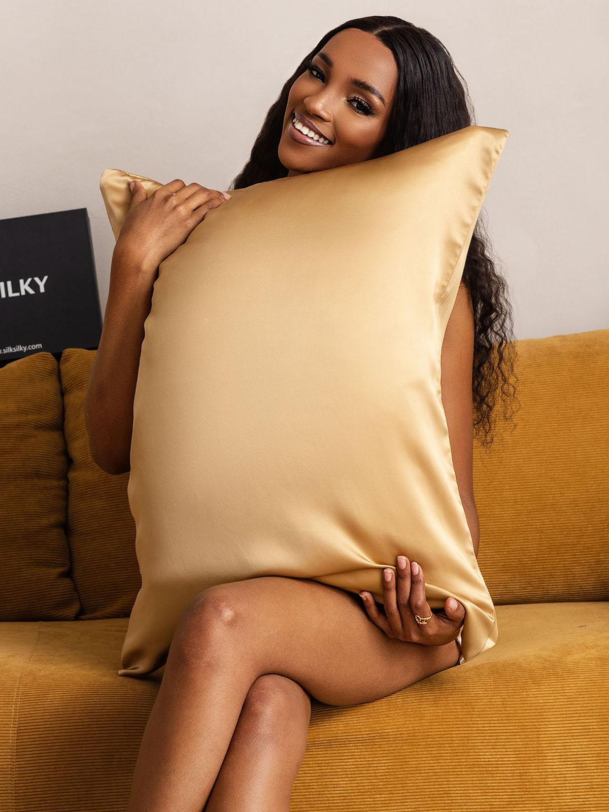 [Deep Camel] SilkSilky-AU 22Momme Pure Silk Pillowcase 003