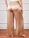 SilkSilky AU Pure Silk Plus Size Womens Pants Champagne 002