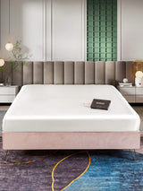 [White] SilkSilky-AU 25Momme Sheet 002